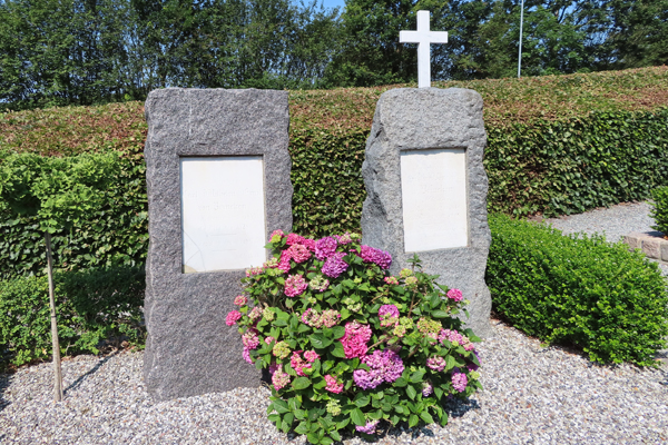 Memorial stone for the Reverend Wilhelm von Brincken and his wife Christine
